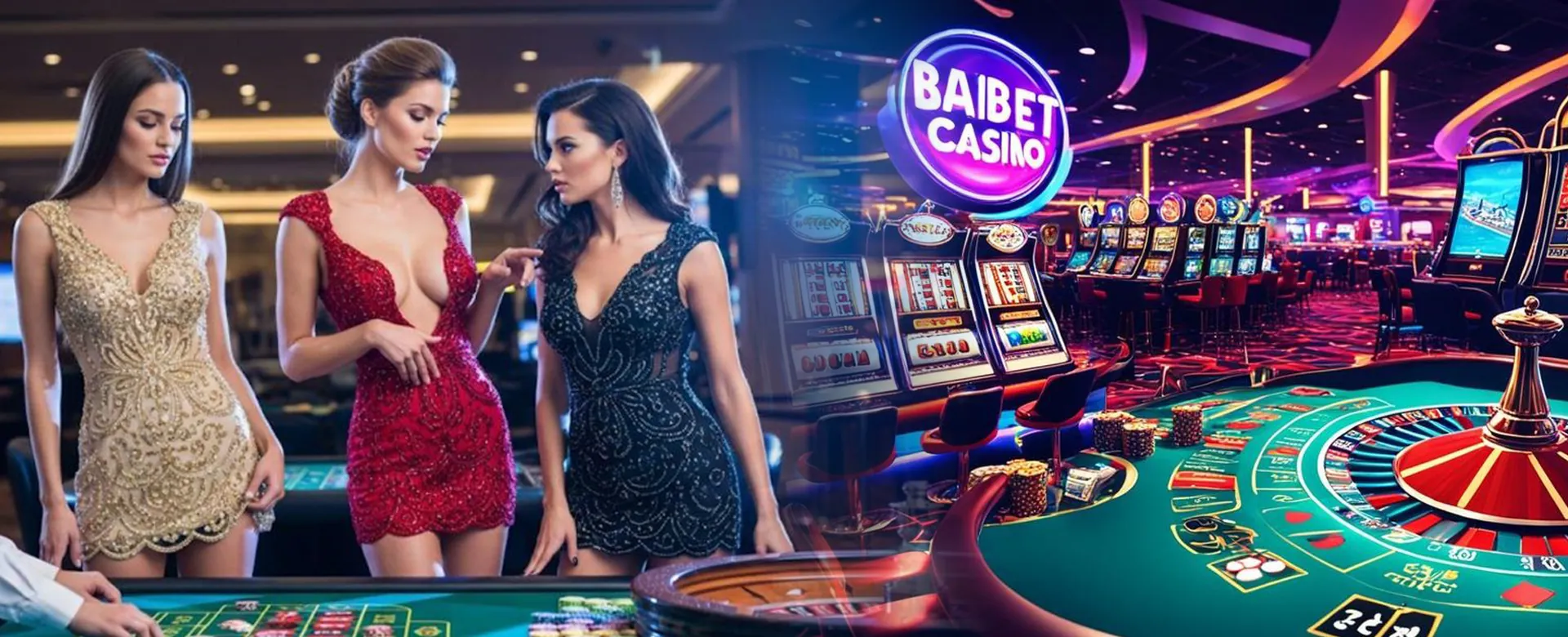 Dynamic gaming background for OKJL Online Casino